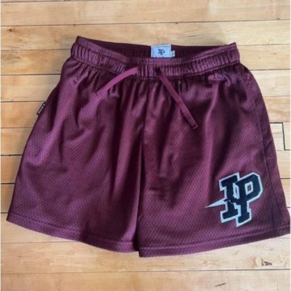 Inaka Power Shorts - Patch Logo (Maroon)